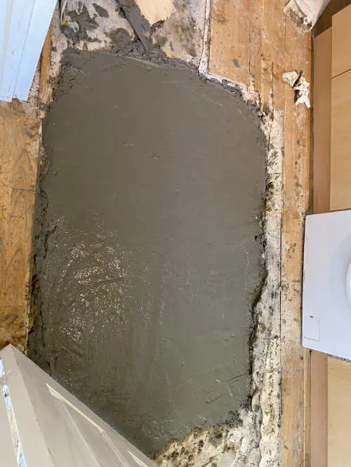 Drain repair work beneath a domestic property