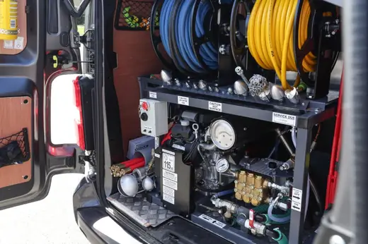 CCTV drain camera equipment used for surveys
