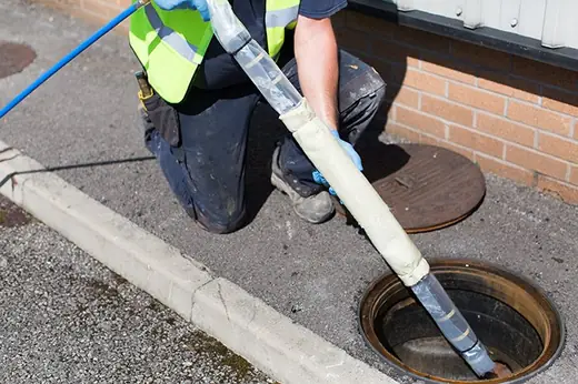 CCTV drain survey reel and control unit