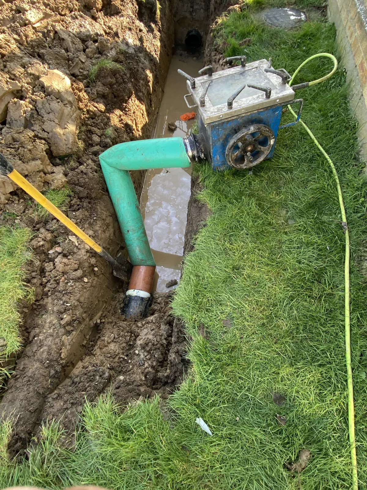 deformed pipework replacement project photo